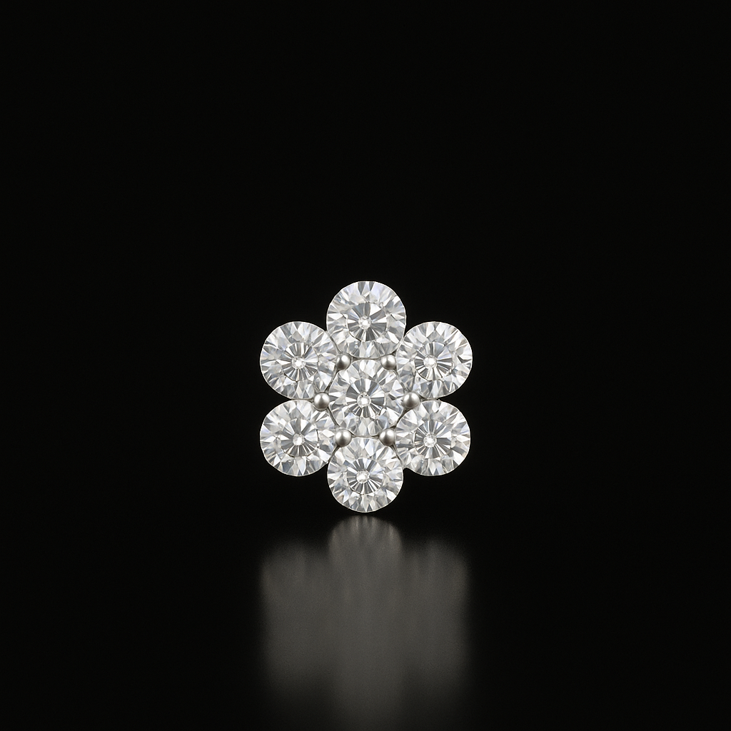 Cluster Blossom Pendant